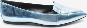 BOSS Black Flats & Loafers in 38,5 in Blue: front
