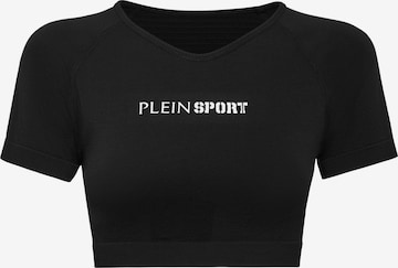 Maglia funzionale di Plein Sport in nero: frontale