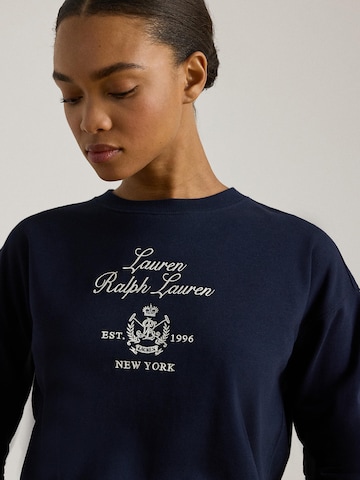 Sweat-shirt Lauren Ralph Lauren en bleu