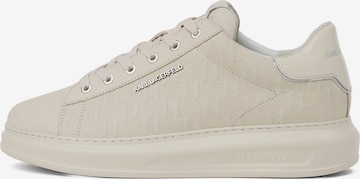 balta Karl Lagerfeld Sportbačiai be auliuko 'Monogram Kapri': priekis