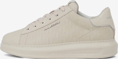 Sportbačiai be auliuko 'Monogram Kapri' iš Karl Lagerfeld, spalva – natūrali balta, Prekių apžvalga