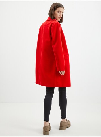 Orsay Between-Seasons Coat in Red