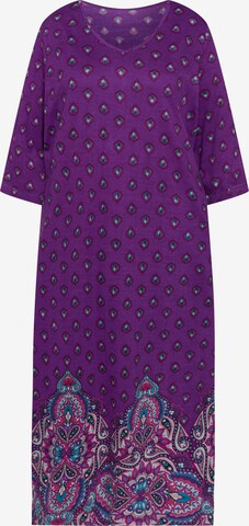 Robe Ulla Popken en violet : devant