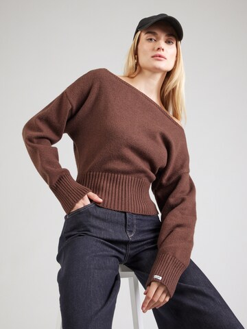 GUESS Originals - Pullover em castanho: frente