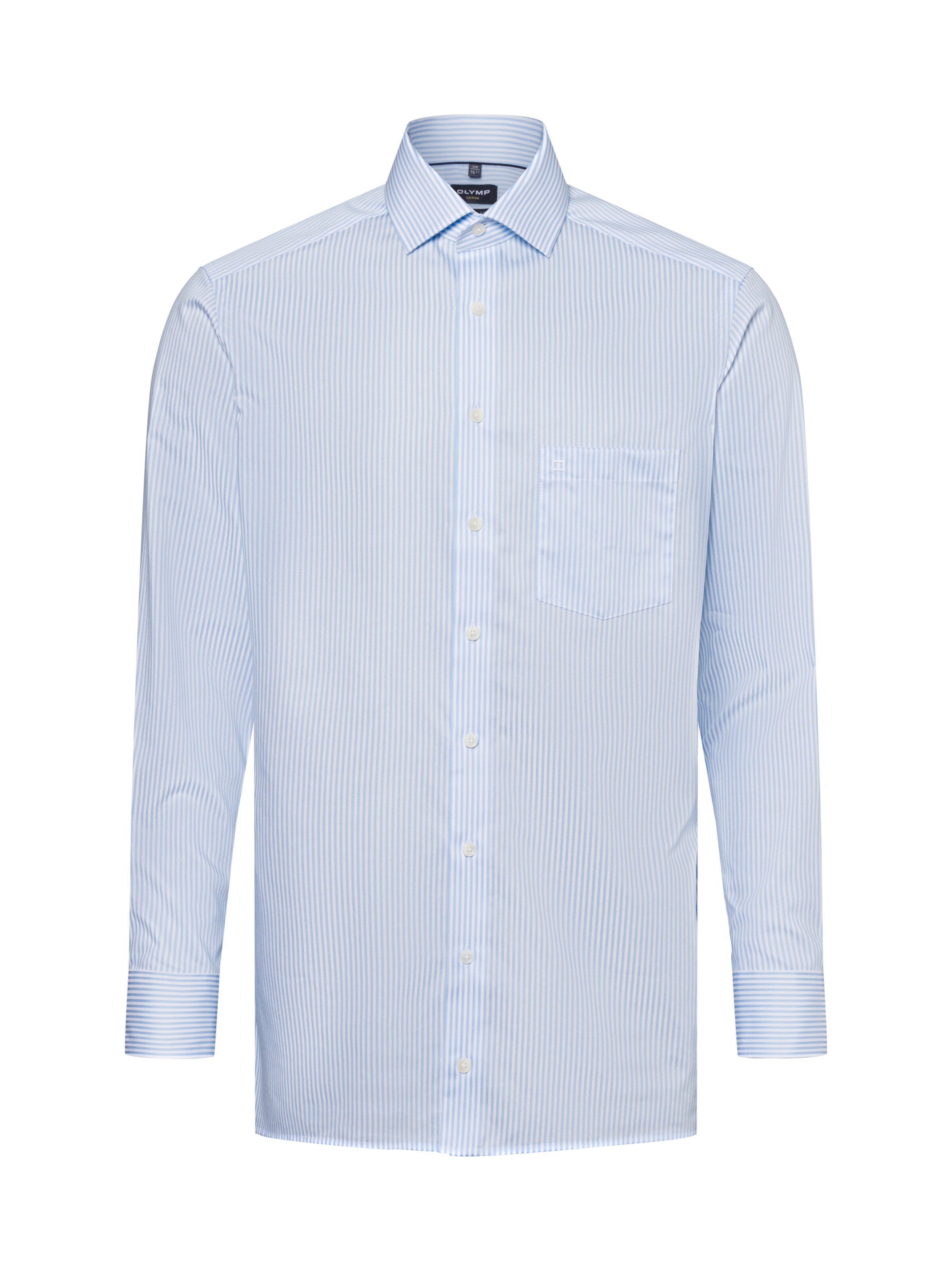 OLYMP Businesshemd in Blau: Vorderseite