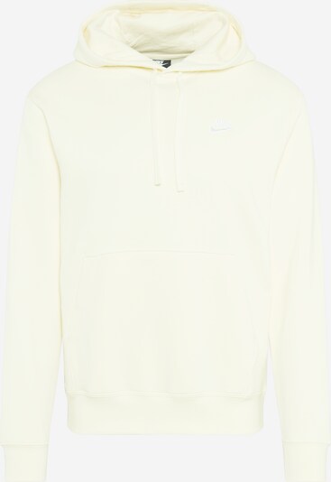 Nike Sportswear Sweat-shirt 'Club' en blanc, Vue avec produit