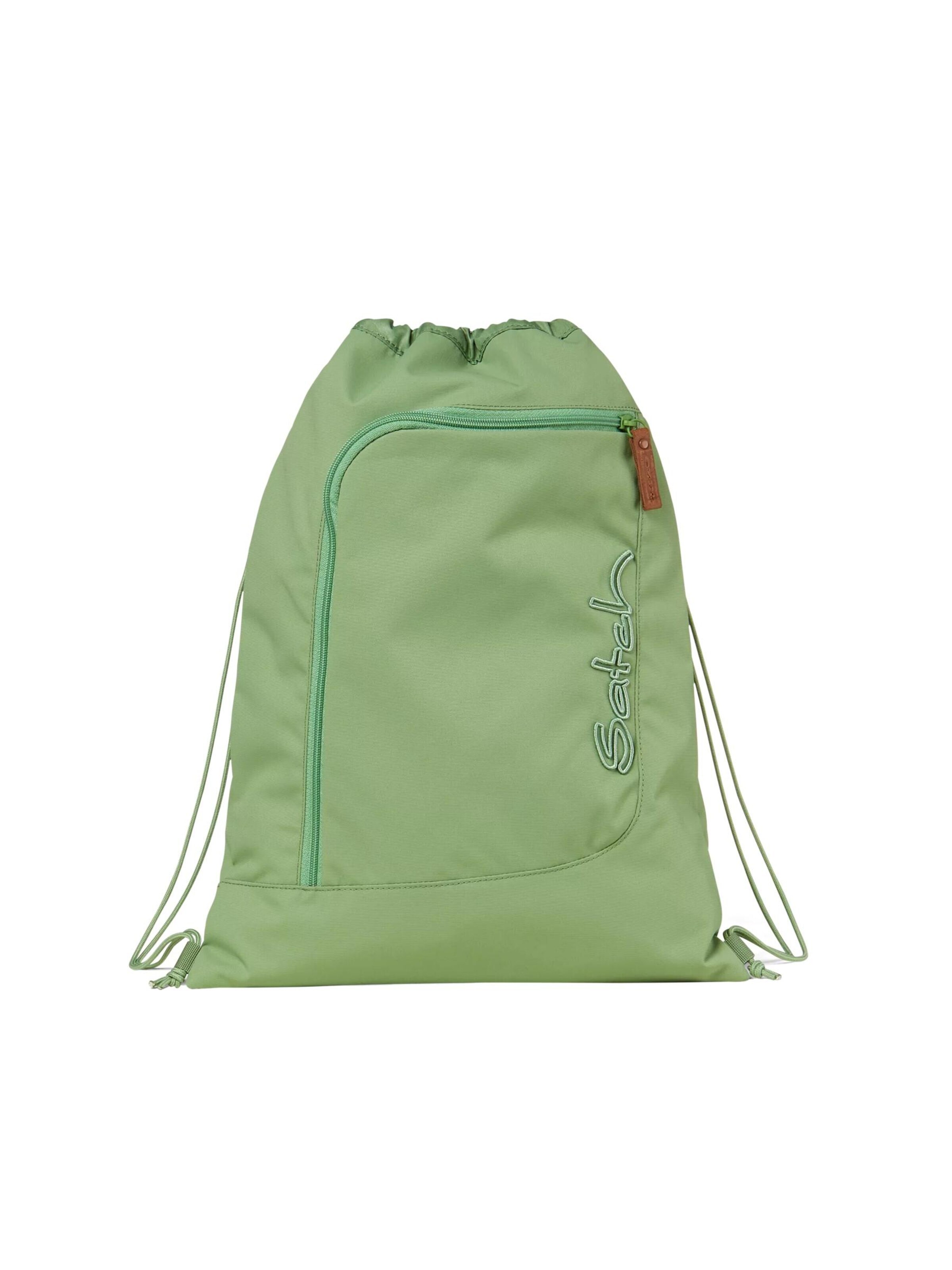 Satch Gym Bag 'Sportbeutel Sportbeutel' in Green: front