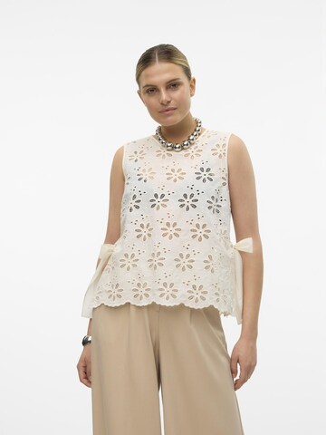 VERO MODA Blouse 'YANI' in Beige: front