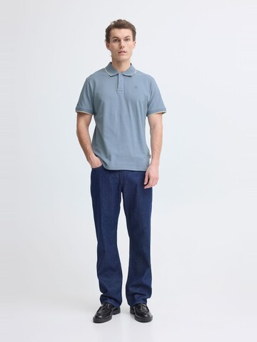 BLEND Poloshirt 'BHEdin' in Blau