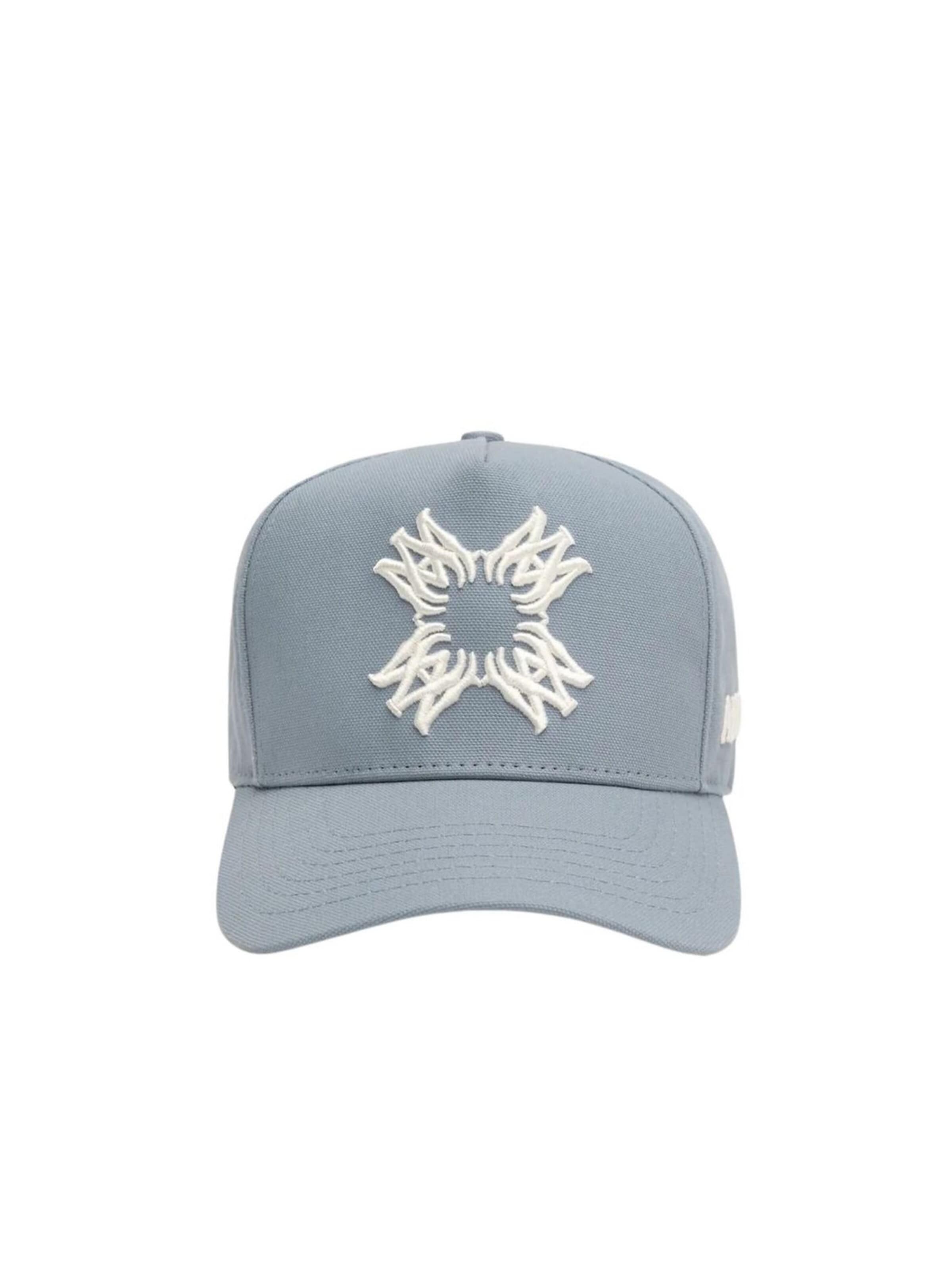 Amiri Cap 'AMIRI MA Quad Canvas Hat'‌ in Blau: Vorderseite