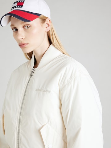 Tommy Jeans Between-season jacket 'Classics' in White