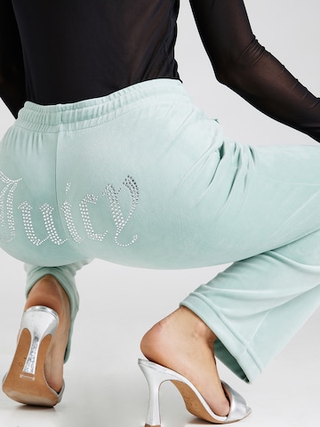 Juicy Couture Ohlapna forma Hlače 'Tina' | modra barva