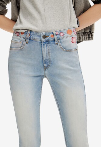 Desigual Slimfit Jeans in Blauw