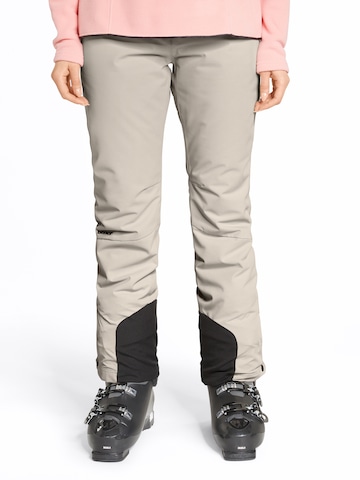 ZIENER Regular Skihose 'TILLA' in Beige: predná strana