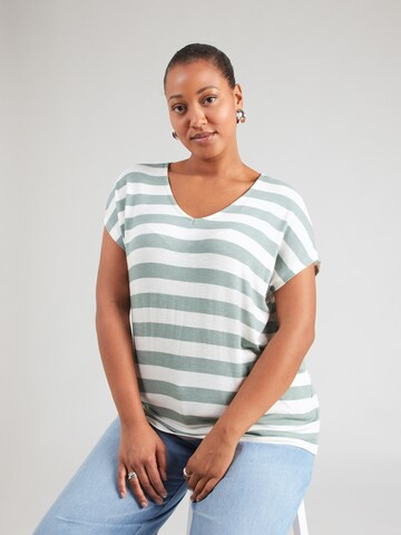 ONLY Carmakoma Shirt in Green: front