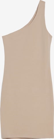 Robe Bershka en beige : devant