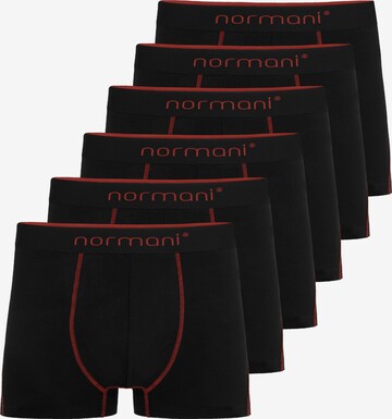 normani Boxershorts in Schwarz: predná strana