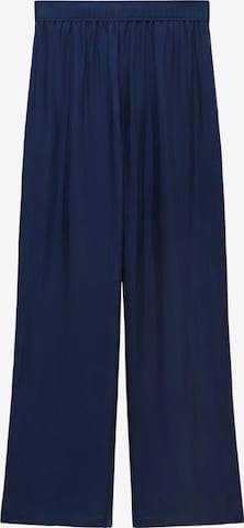 Adolfo DominguezWide Leg/ Široke nogavice Hlače 'Palazzo' - plava boja: prednji dio