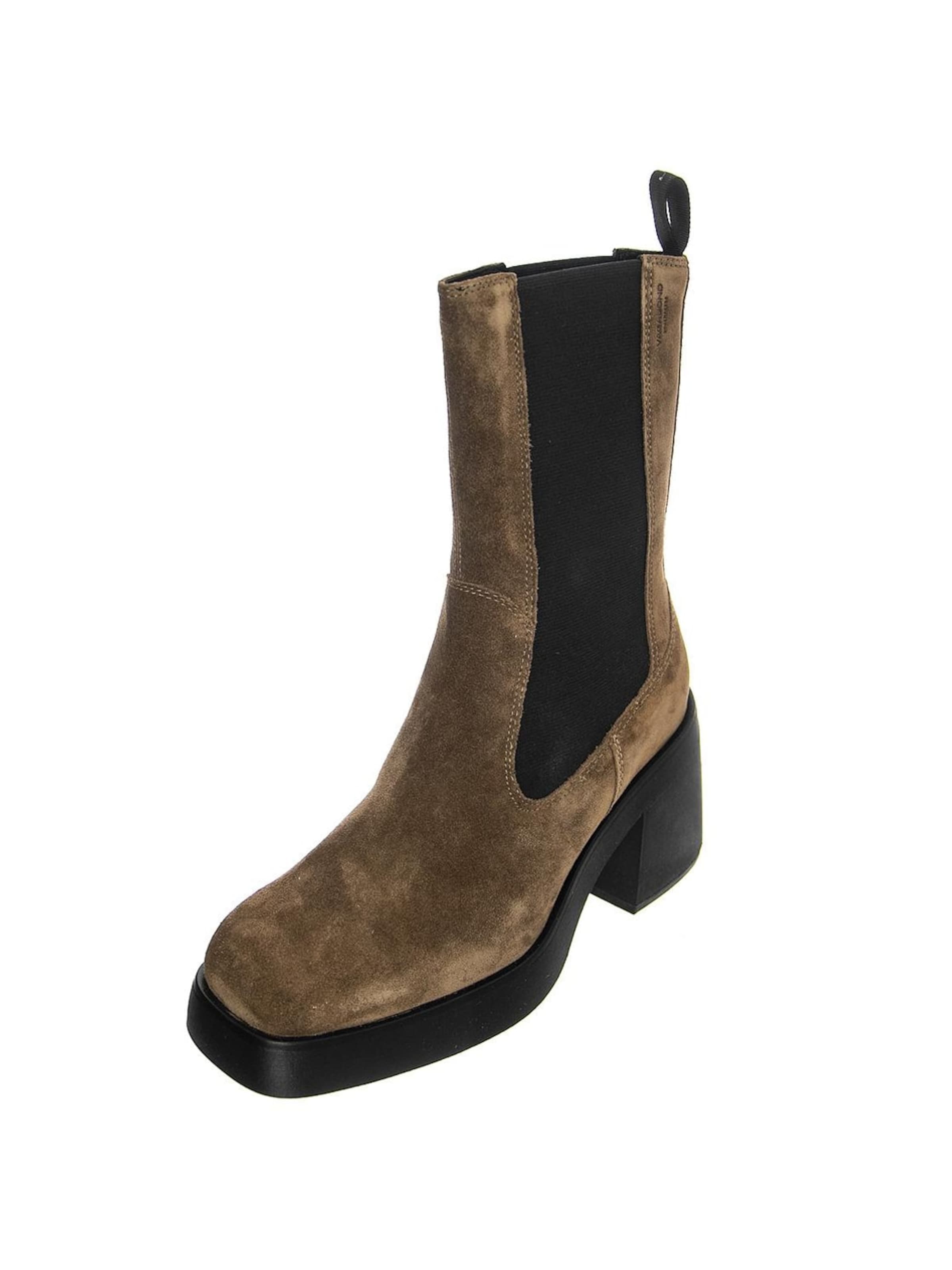 Vagabond Boots 'Womens Brooke Cow Suede Mud Boots' in Brown: front