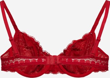 ETAM Balconette Bra in Red