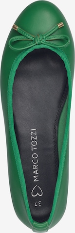MARCO TOZZI Ballet Flats in Green