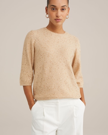 Pullover di WE Fashion in oro