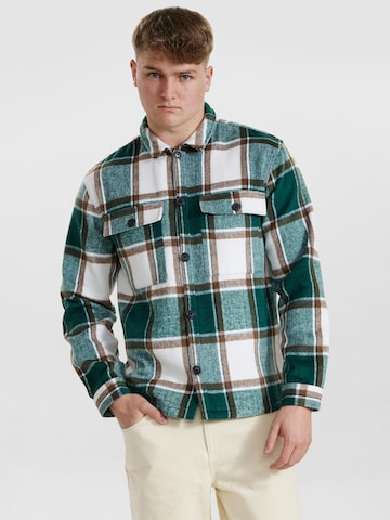 Veste mi-saison 'DXDennik' Dxnmxrk en vert : devant