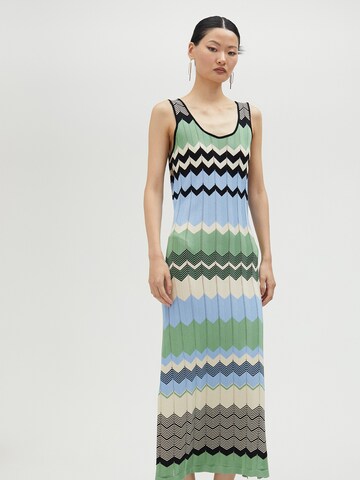 Robe Lola Casademunt en vert : devant