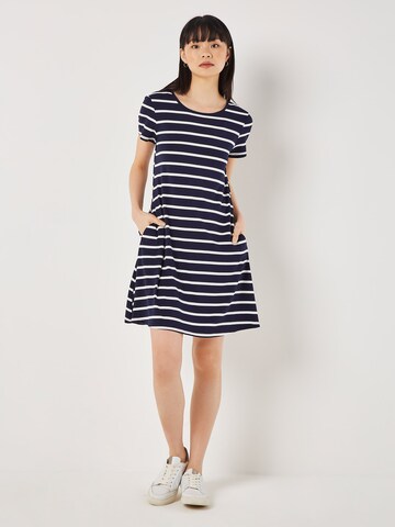 Robe ' ' Apricot en bleu