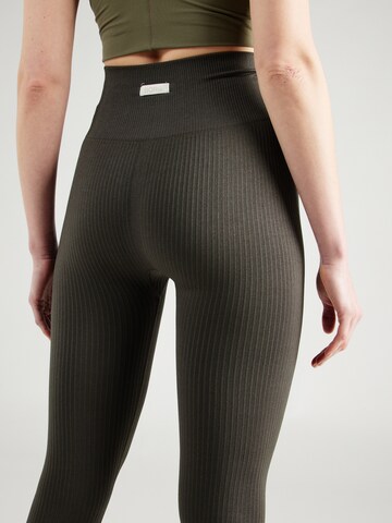 BJÖRN BORG Skinny Workout Pants 'STUDIO' in Grey