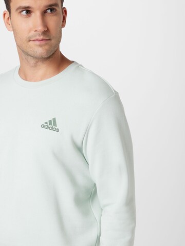 ADIDAS SPORTSWEAR Sports sweatshirt 'Essentials Fleece' in Green