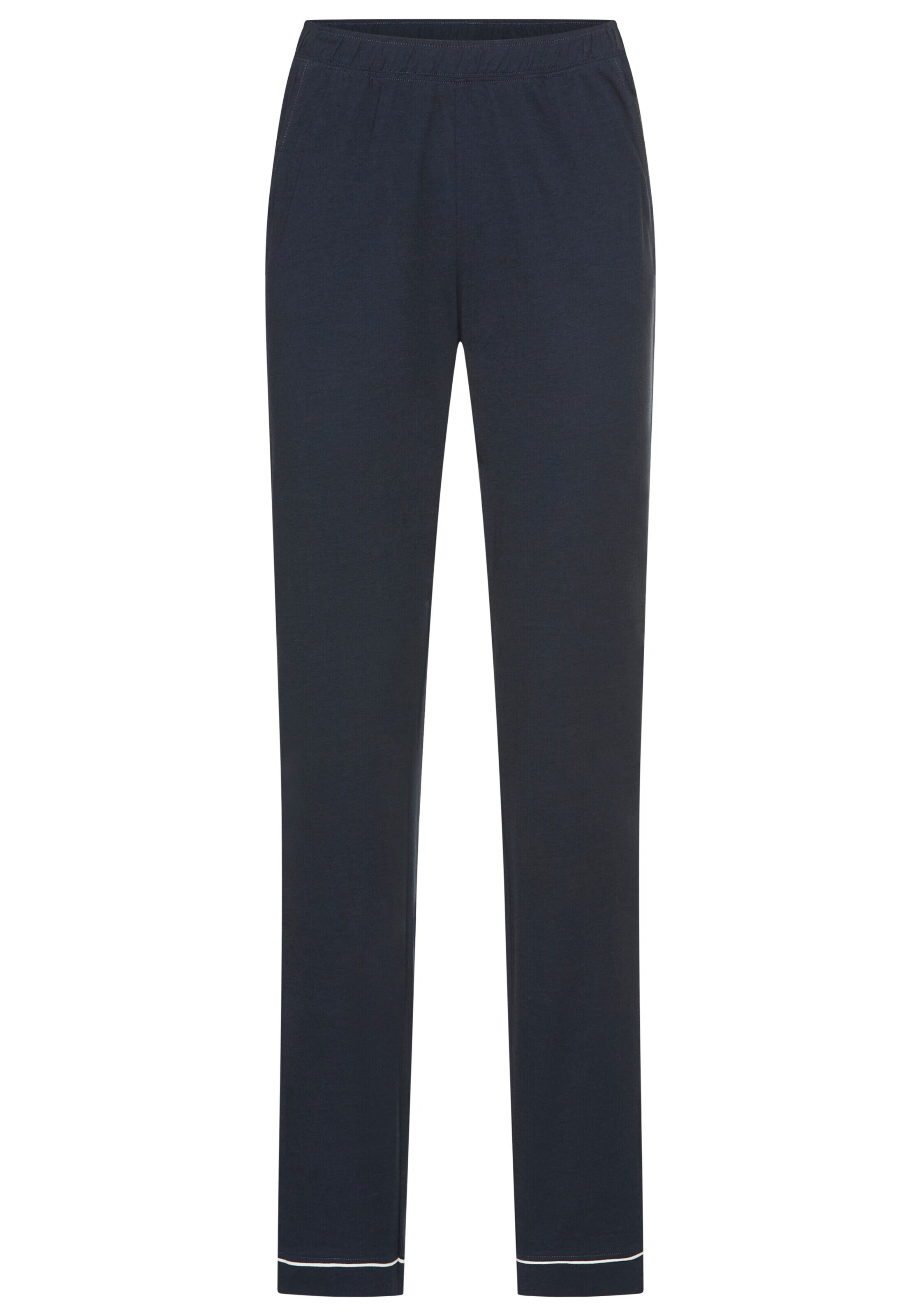 LASCANA Spodnie od piżamy w kolorze czarny: przód