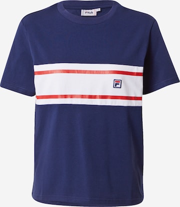 FILA Shirt 'BULDAN' in Blauw: voorkant