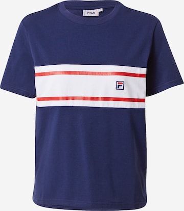 FILA - Camisa 'BULDAN' em azul: frente