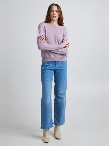 PULZ Jeans - Pullover 'SARA' em roxo