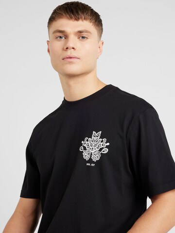 NN07 T-shirt 'Adam' i svart