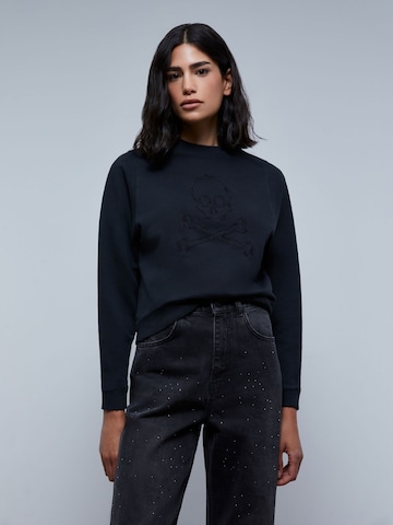 Scalpers Sweatshirt i svart: framsida