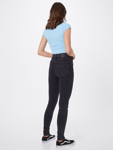 LEVI'S ® Skinny Jeans 'Mile High Super Skinny' in Zwart