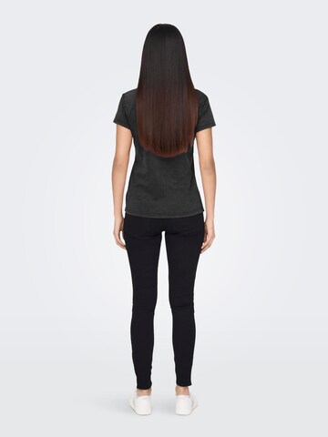 JDY T-Shirt 'FAROCK' in Schwarz