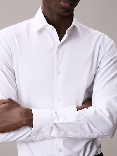 Calvin Klein Forretningsskjorte 'ESNTL' i 37 i hvid, Produktvisning