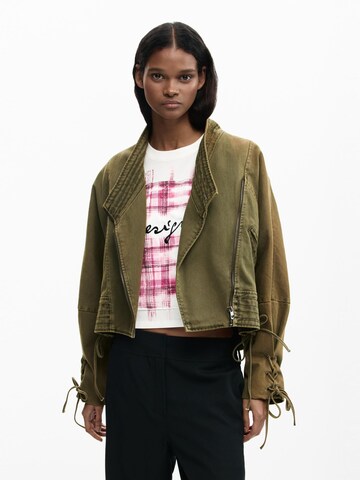 Desigual Přechodná bunda – zelená