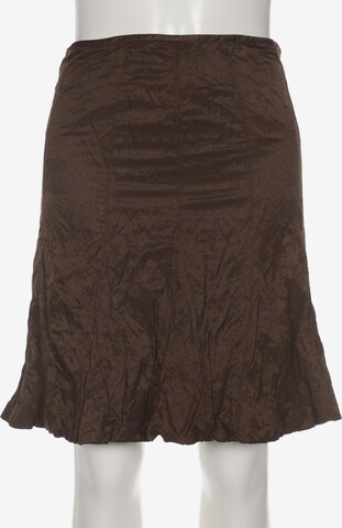 SAMOON Skirt in XL in Brown: front