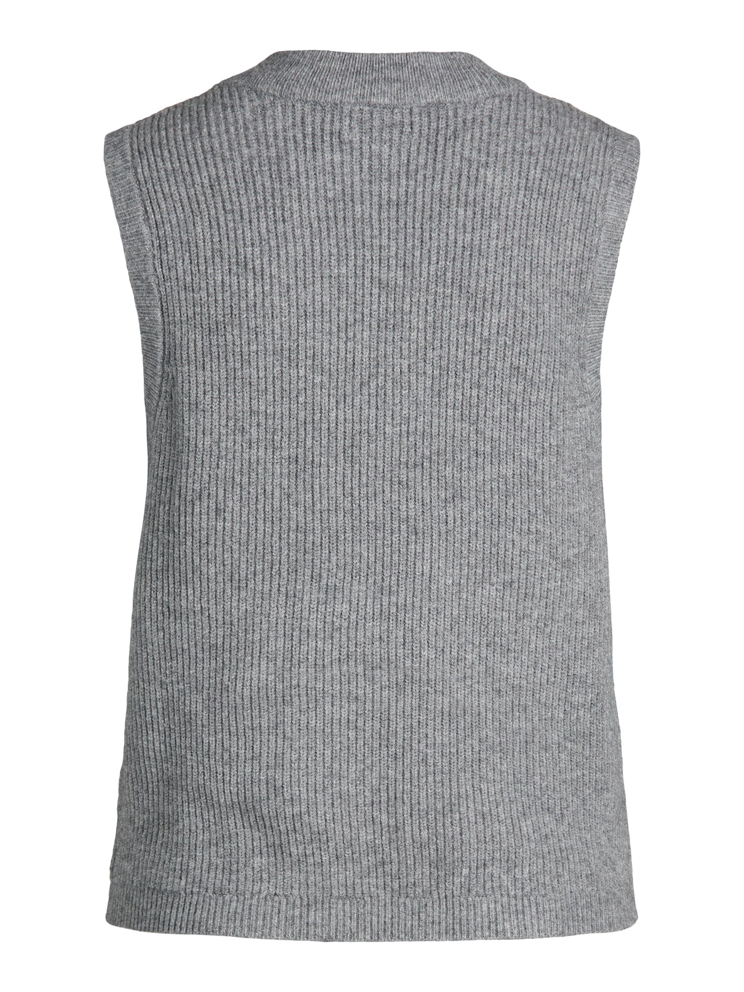 Frauen Pullover & Strick OBJECT Pullover 'Malena' in Graumeliert - QR30309 Frauen Pullover & Strick OBJECT Pullover 'Malena' in Graumeliert - QR30309
