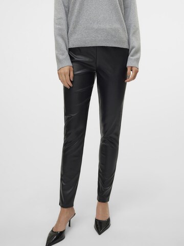 VERO MODA Skinny Leggings 'CIFF' in Zwart