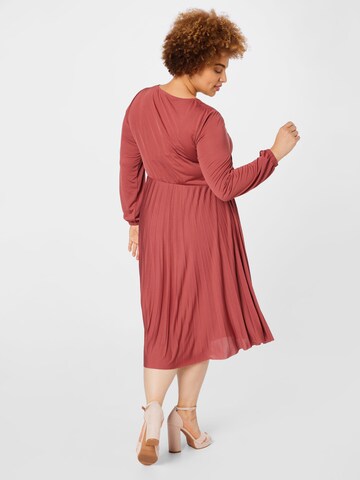 ABOUT YOU Curvy - Vestido 'Dana' en rojo