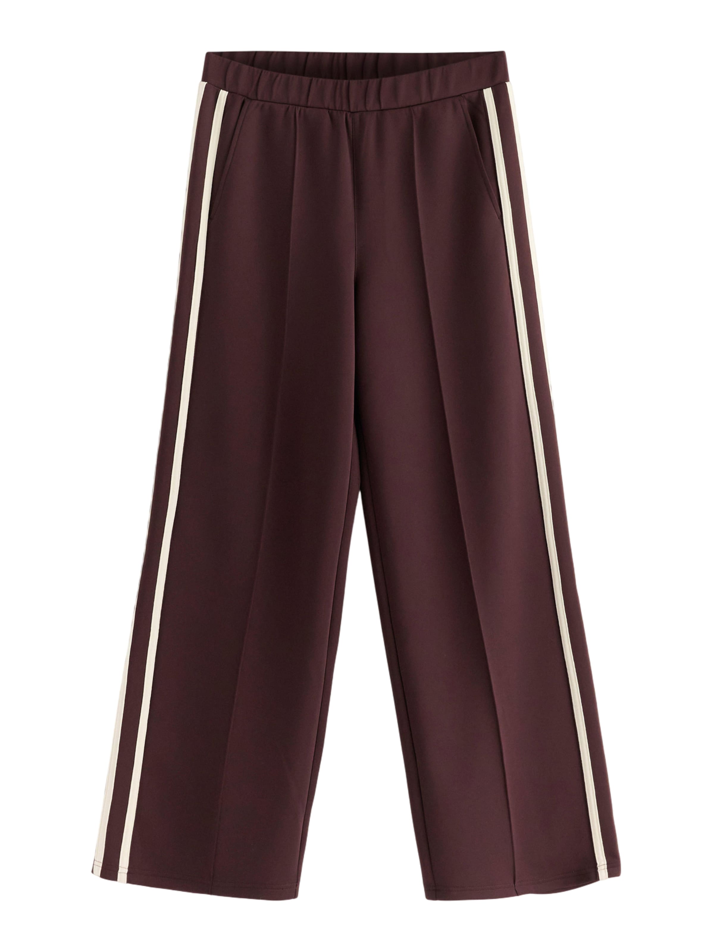 Lindex Wide leg Pants 'Vega' in Red: front