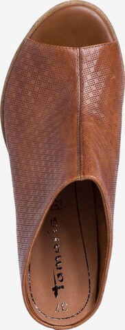 TAMARIS Mules in Brown