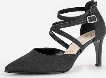 GABOR Pumps in Schwarz: predná strana