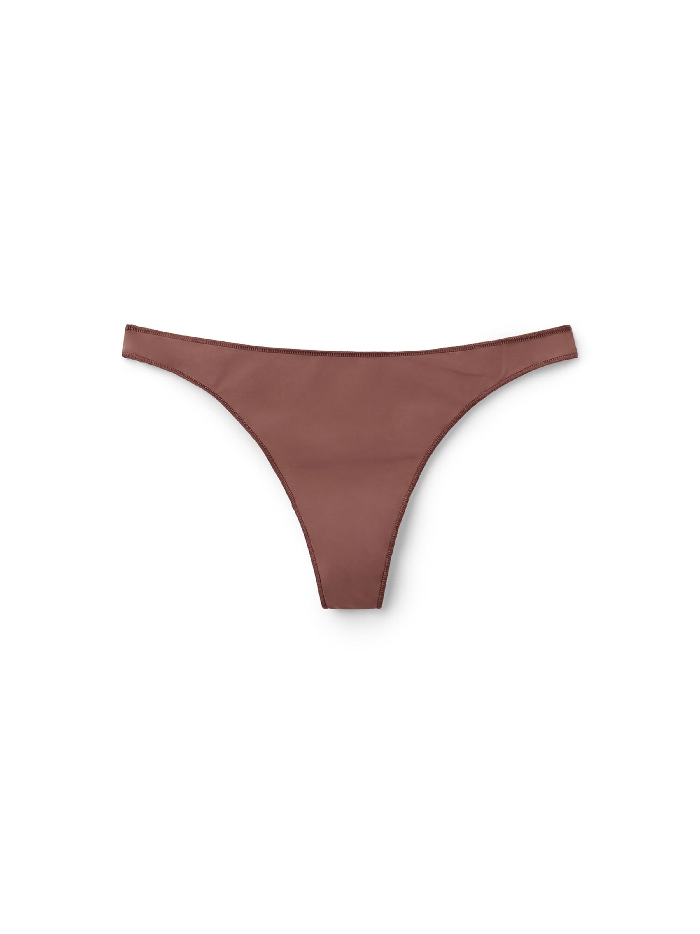 Tezenis Thong in Brown: front