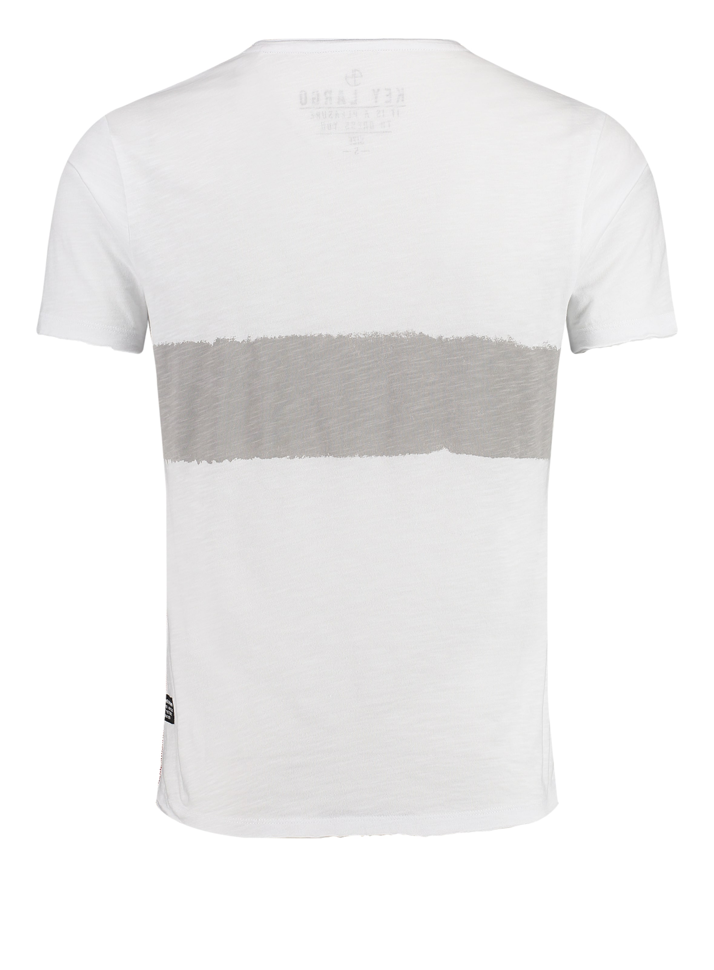 Key Largo Tričko 'MT EARTH' - Biela